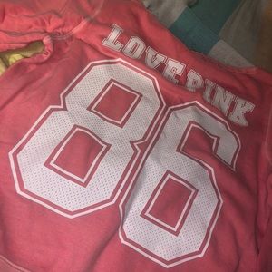 PINK crew neck sweater